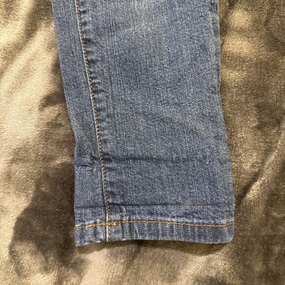 Indigo Rein Women's Skinny Jeans Denim Stretch Distressed Blue Med Wash Size 1 - Picture 3 of 16